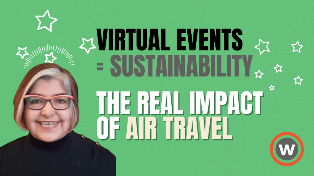 Sustainability Conversation: Virtual Events & Real Impact of Air Travel